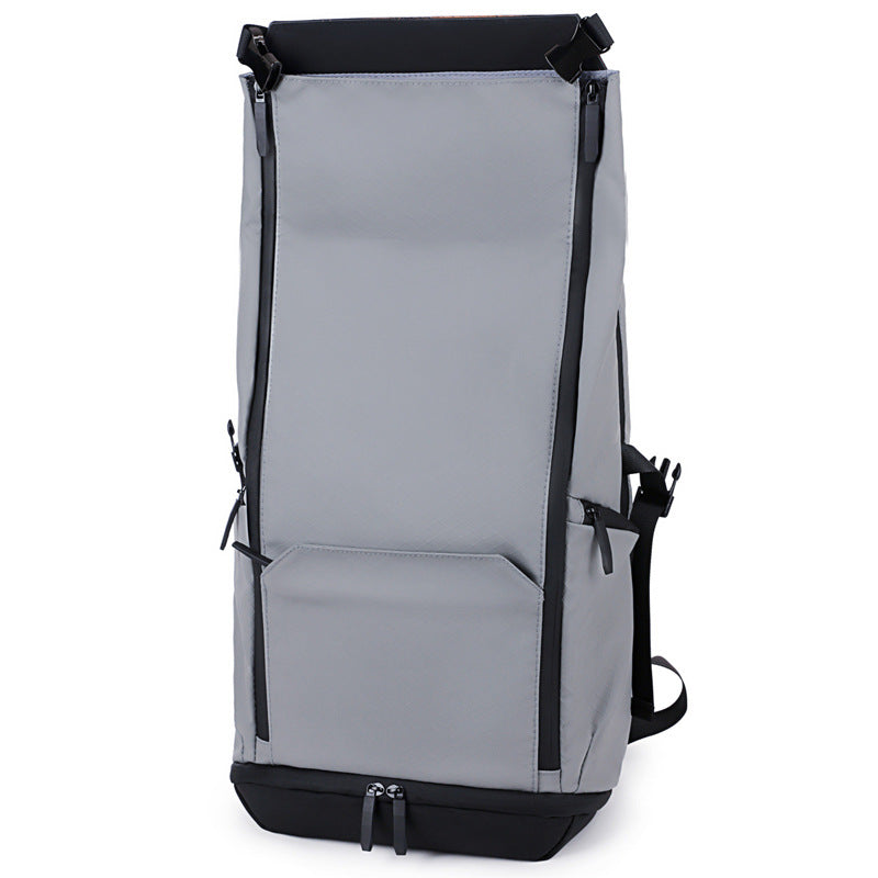 Roll-Top Waterproof Commuter Backpack LoungeYard — product view 2