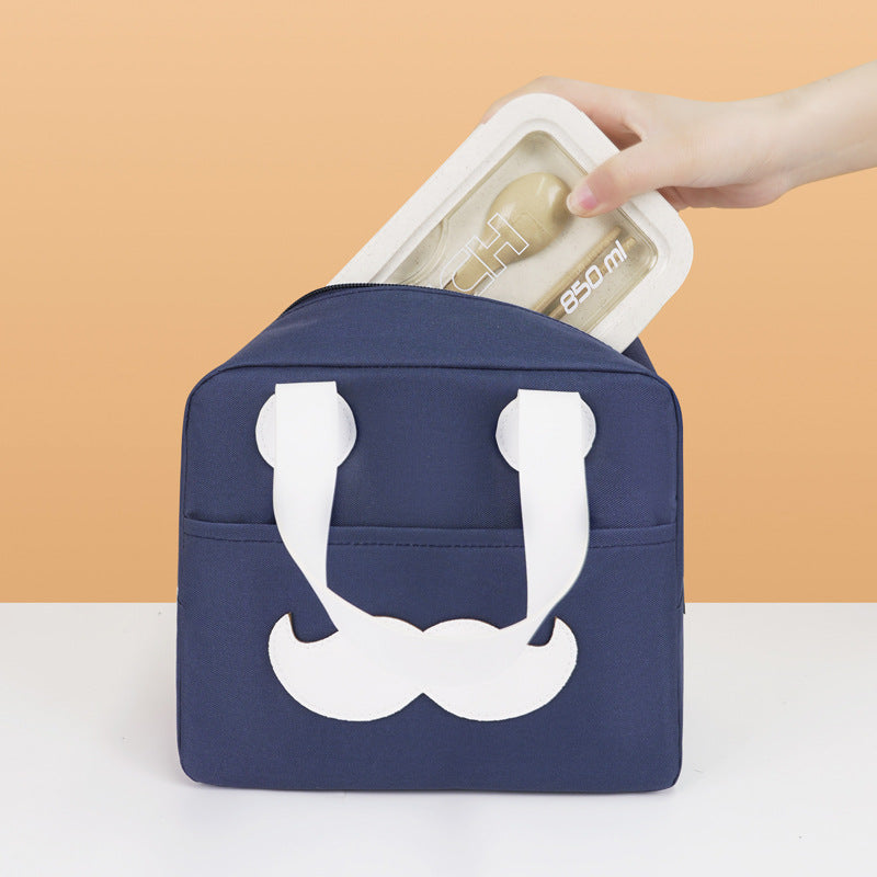 Cute Smiley Tote Bag LoungeYard — product view 3
