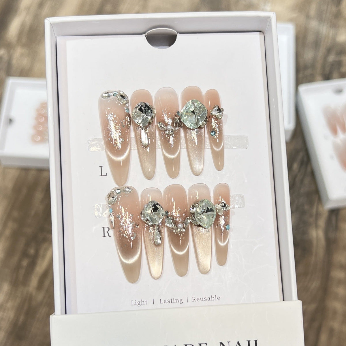 Premium Glamourous Press-On Nail Set — product view 6