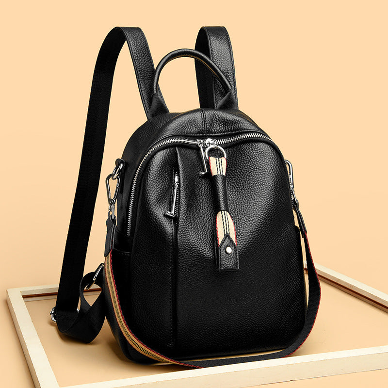 Leather Backpack LoungeYard — product view 3