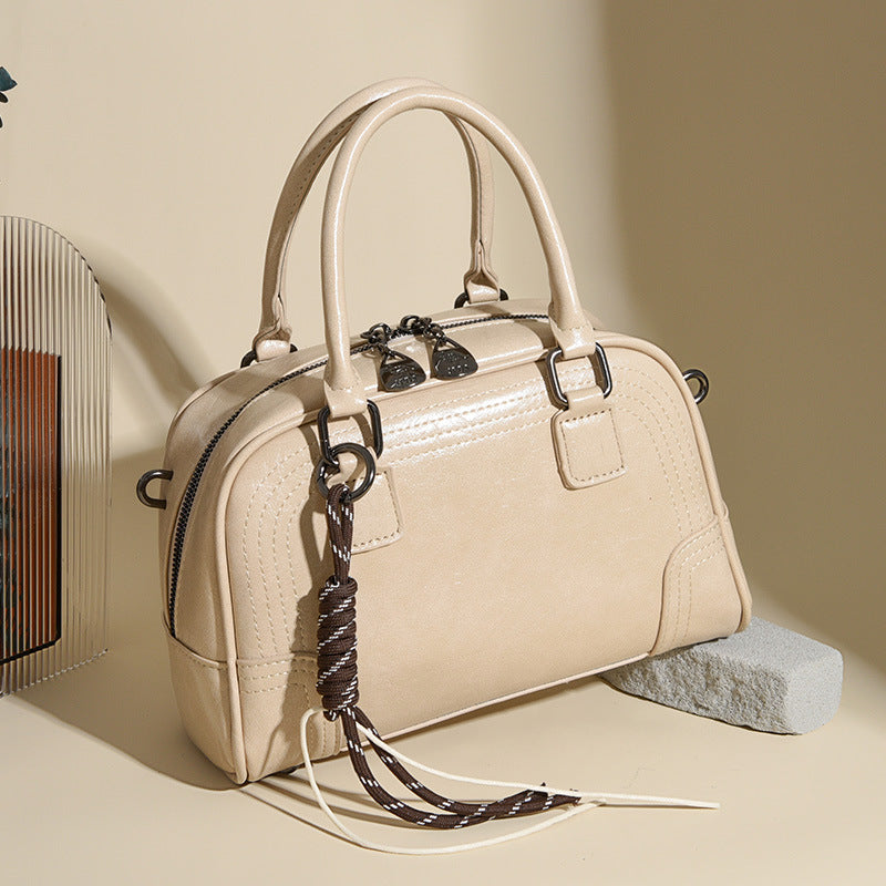 Elegant Structured Satchel LoungeYard — product view 2