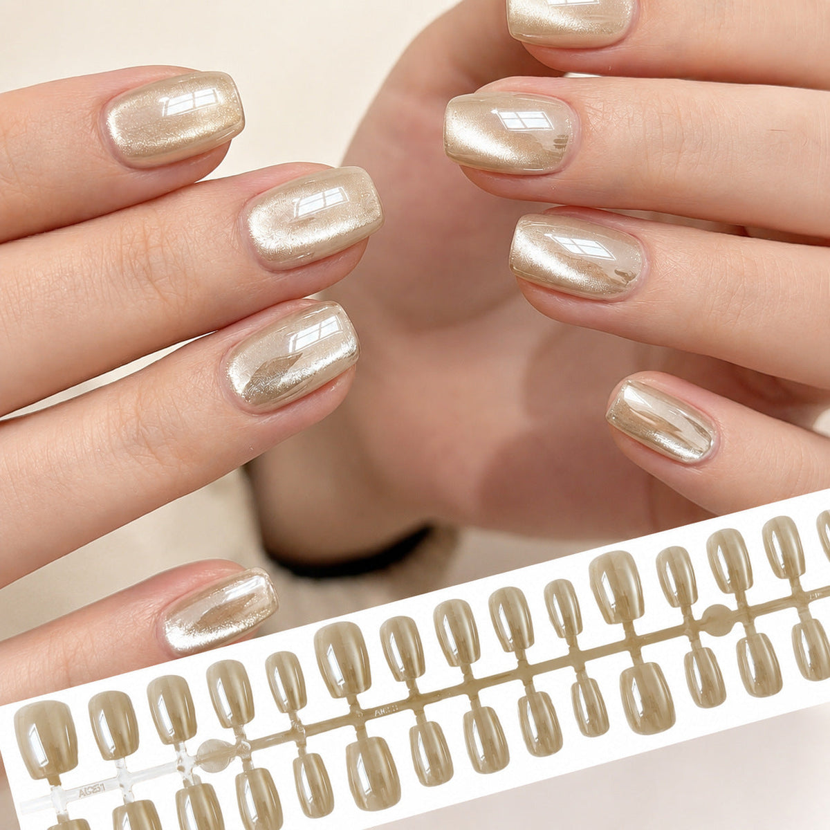 Metallic Press-On Nail Set — product view 5