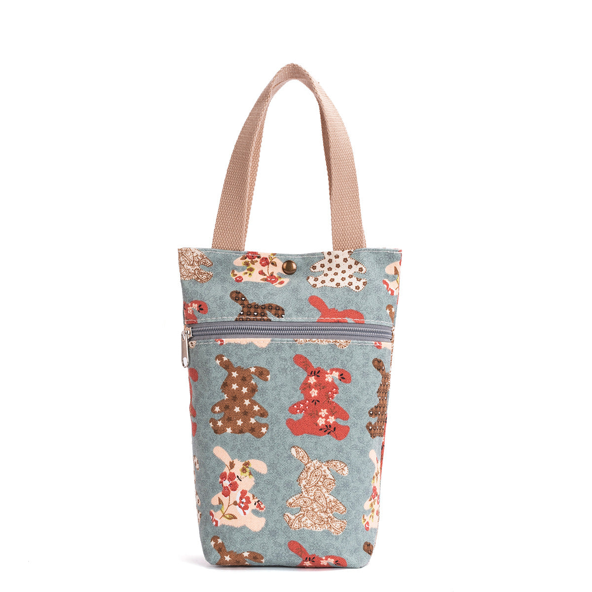 Cat Print Insulated Lunch Bag LoungeYard — product view 5