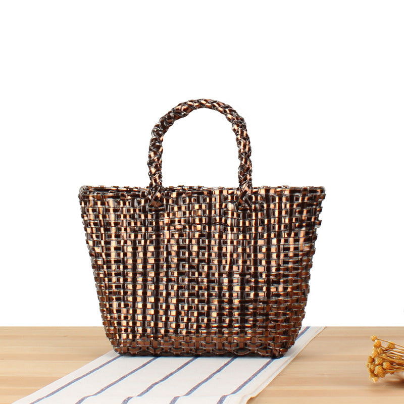 Refined wicker tote bag LoungeYard — product view 7