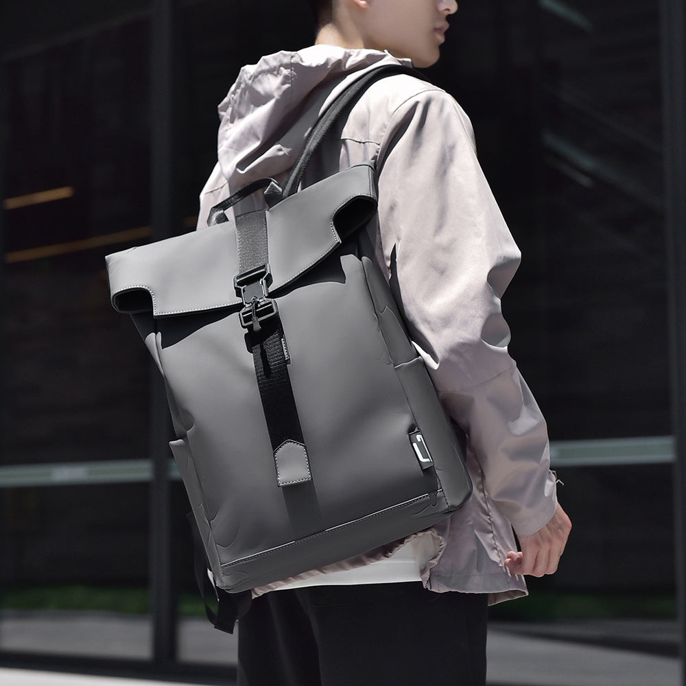 Roll-Top Waterproof Backpack LoungeYard 1786717558 — product view 3