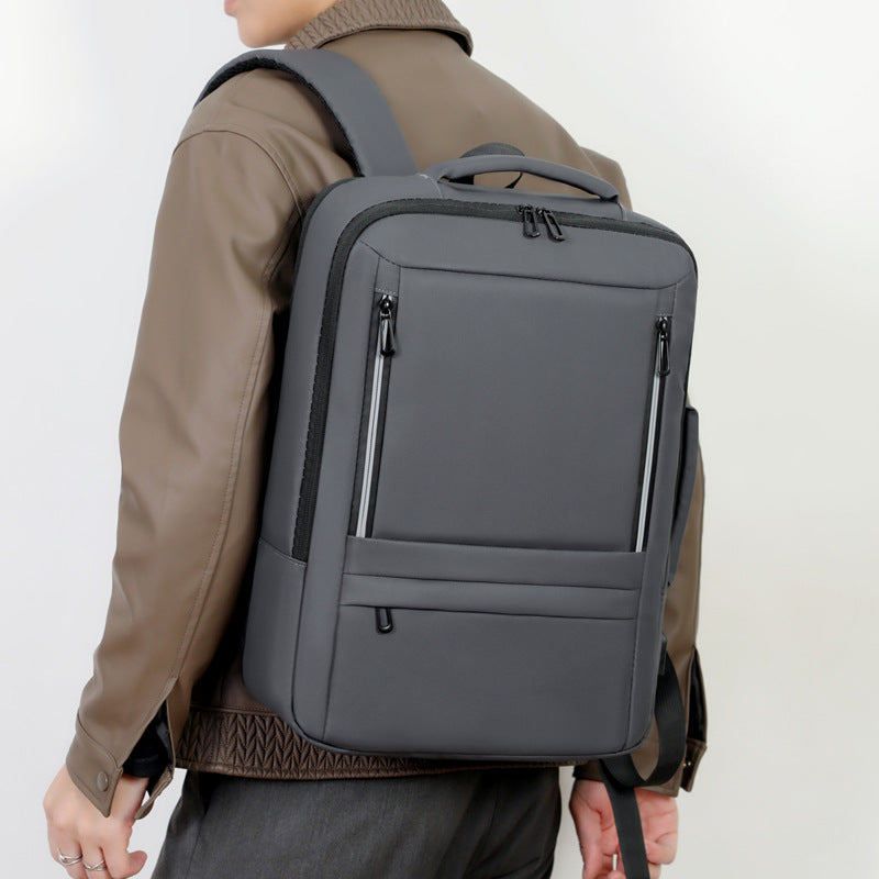 Ergonomic Laptop Backpack with Versatile Compartments LoungeYard — product view 1