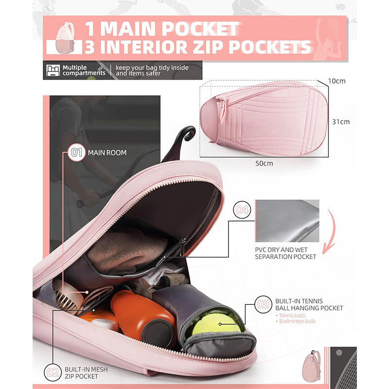 Sport and Tennis Backpack LoungeYard — product view 2