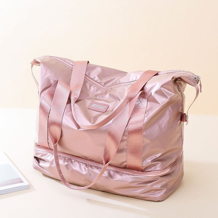 Multifunctional Sports Duffel Bag With Water-Repellent Design LoungeYard — product view 1