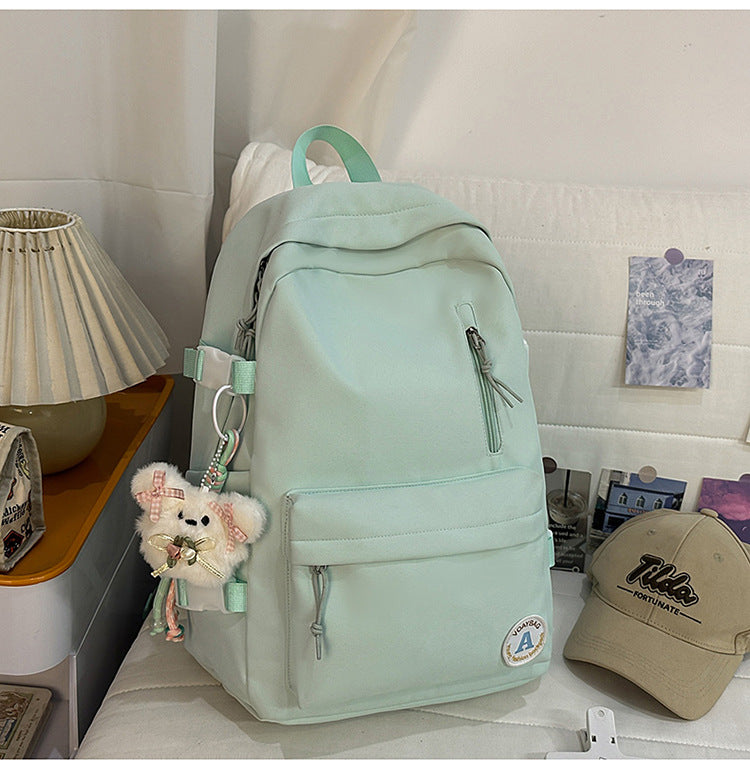 Minimalist Multi-Pocket School Backpack — product view 3