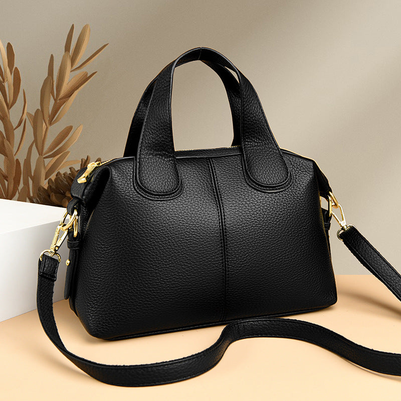 Elegant Faux Leather Handbag LoungeYard — product view 1