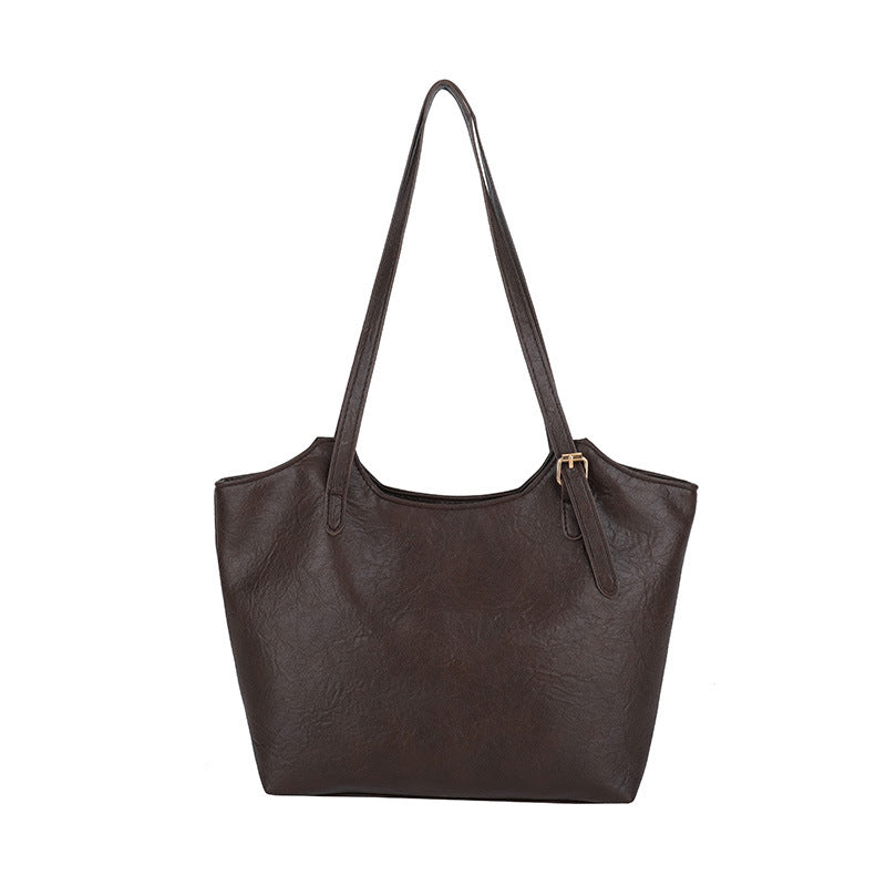 Spacious Everyday Shoulder Tote Bag LoungeYard — product view 7