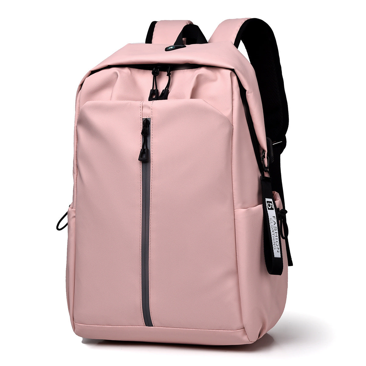 Functional backpack with ergonomic design and zippered compartments LoungeYard — product view 6