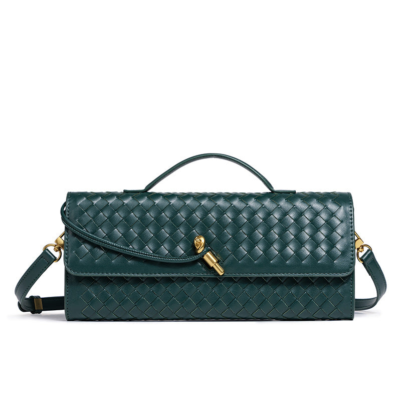 Handcrafted Woven Clutch Bag LoungeYard — product view 1