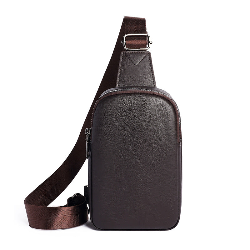 Premium Leather Crossbody Bag LoungeYard — product view 1