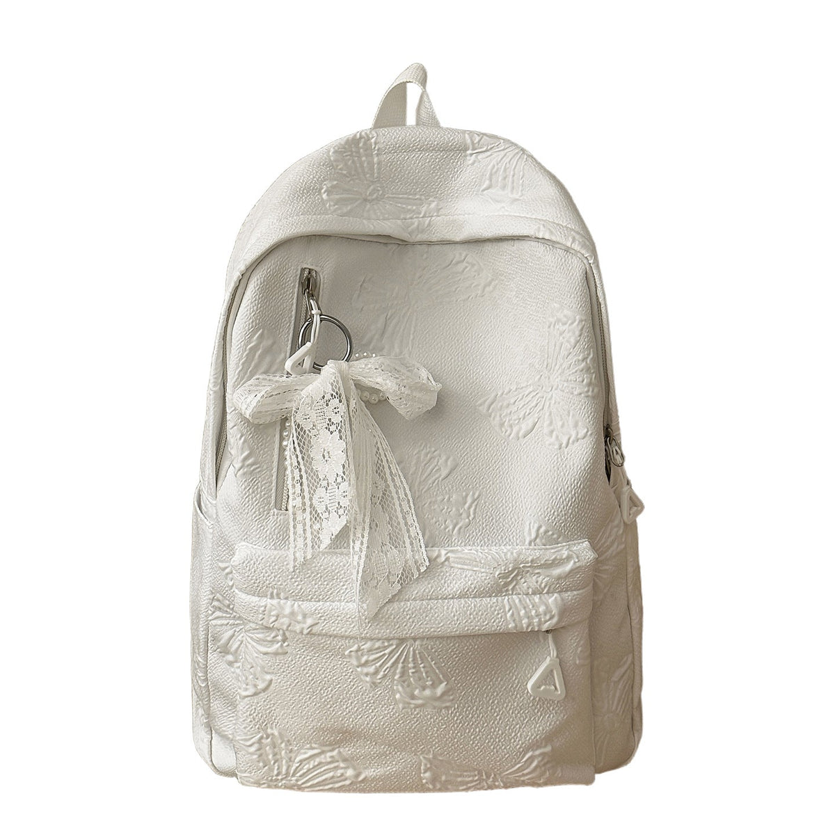 Decorative Butterfly Embossed Backpack — product view 3