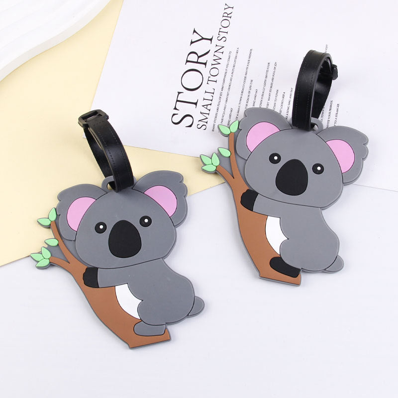 Fun Animal-Themed Luggage Tag LoungeYard — product view 3