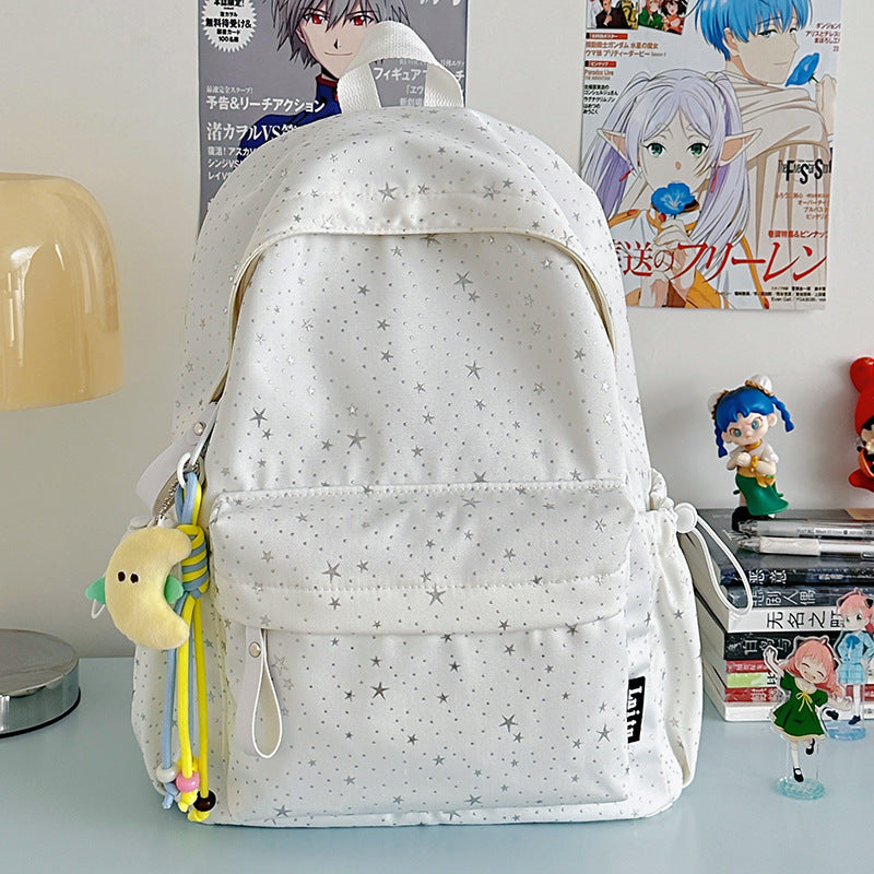 Fun Starry Print Backpack — product view 2
