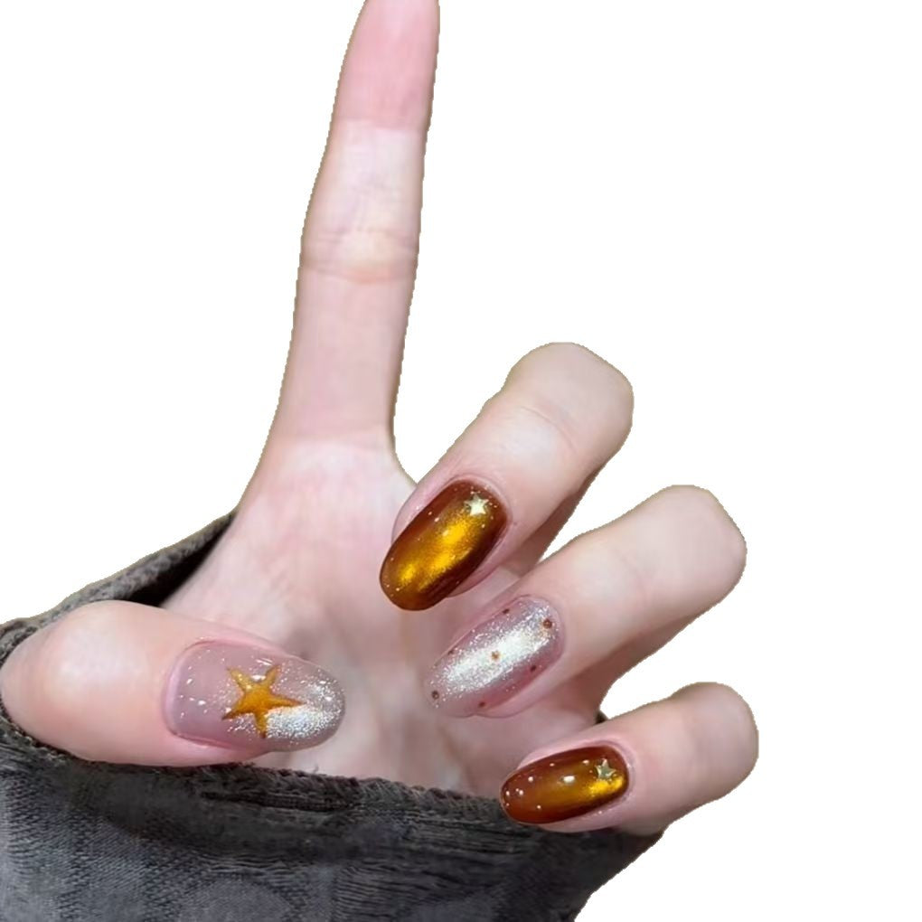Glittery Ombré Nail Art Extensions — product view 5