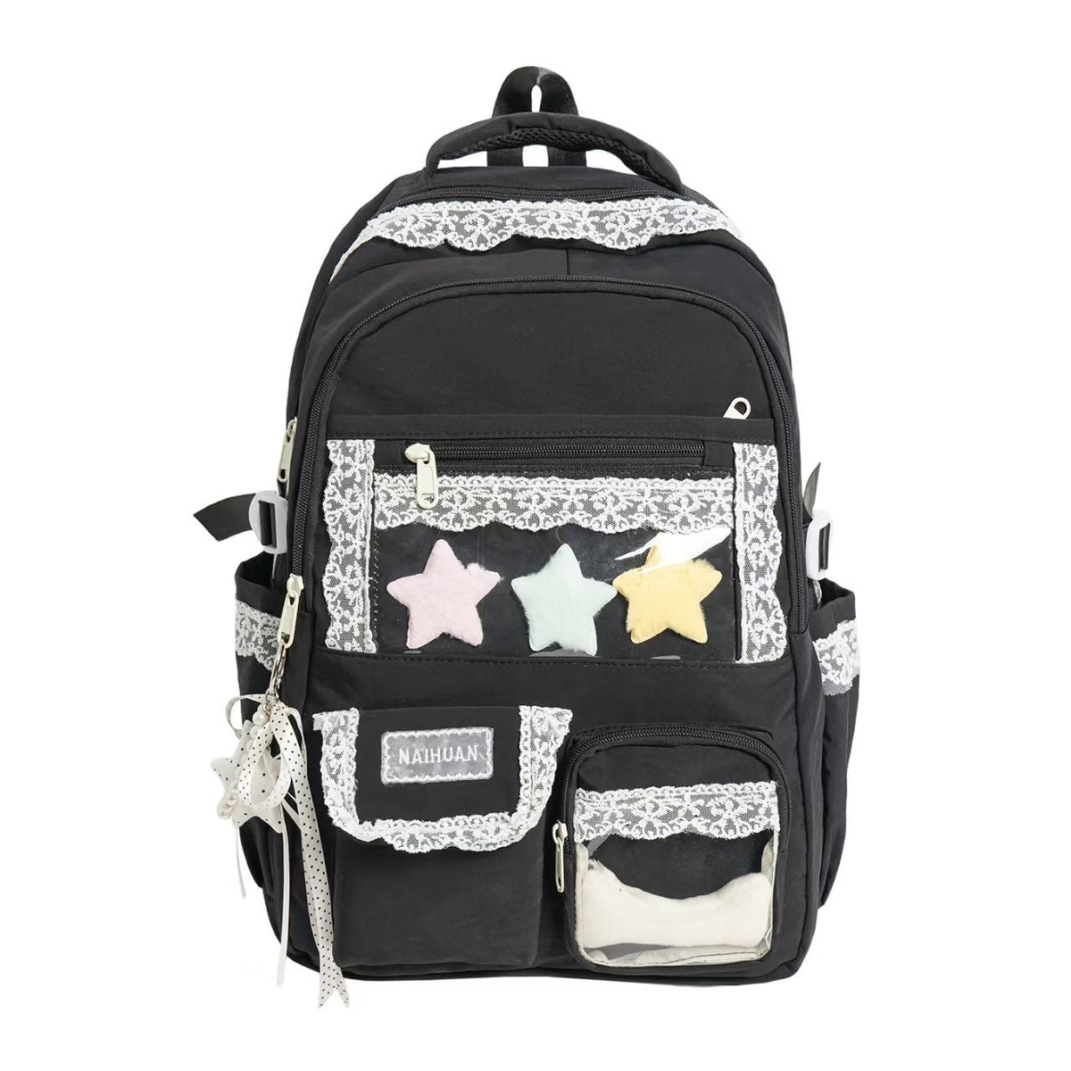 Stylish Multi-Pocket Backpack LoungeYard — product view 1