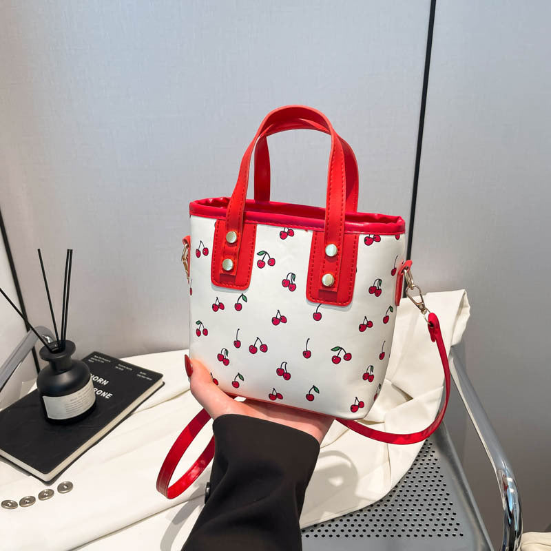 Cherry Print Mini Crossbody Bag — product view 4