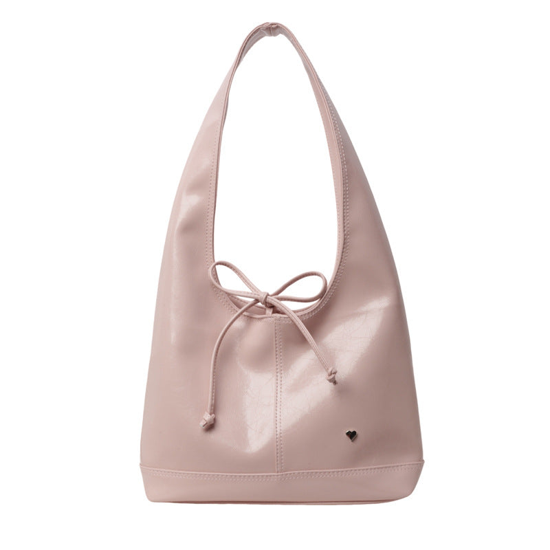 Chic Drawstring Hobo Bag LoungeYard — product view 6