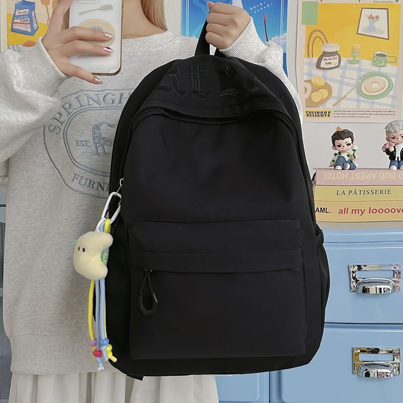 Fashionable backpack with removable charms LoungeYard — product view 6