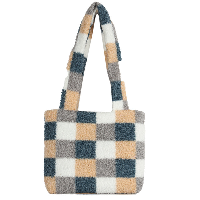 Plush Leopard Print Handbag — product view 6