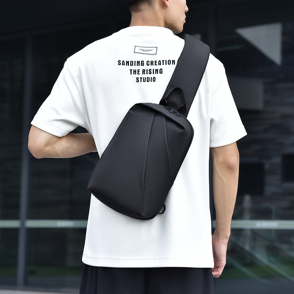 Sling backpack with innovative design and practical compartments LoungeYard — product view 2