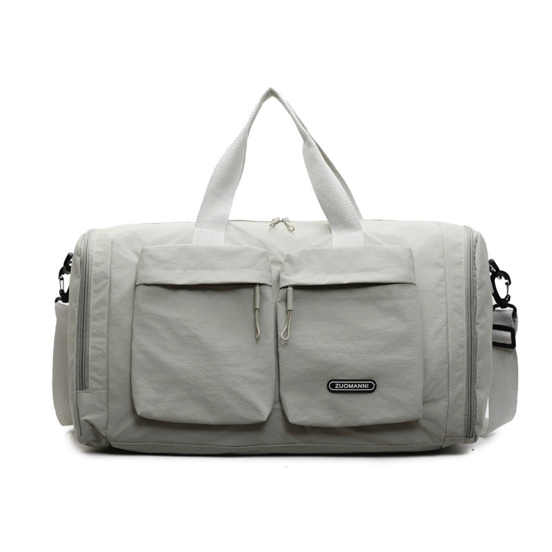 Sporty Travel Bag With Several Exterior Pockets LoungeYard — product view 7