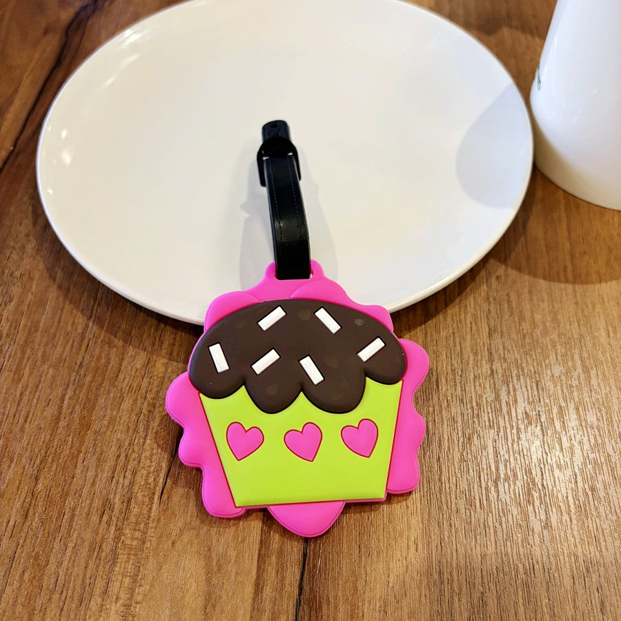 Ice Cream Cone Luggage Tag LoungeYard — product view 2