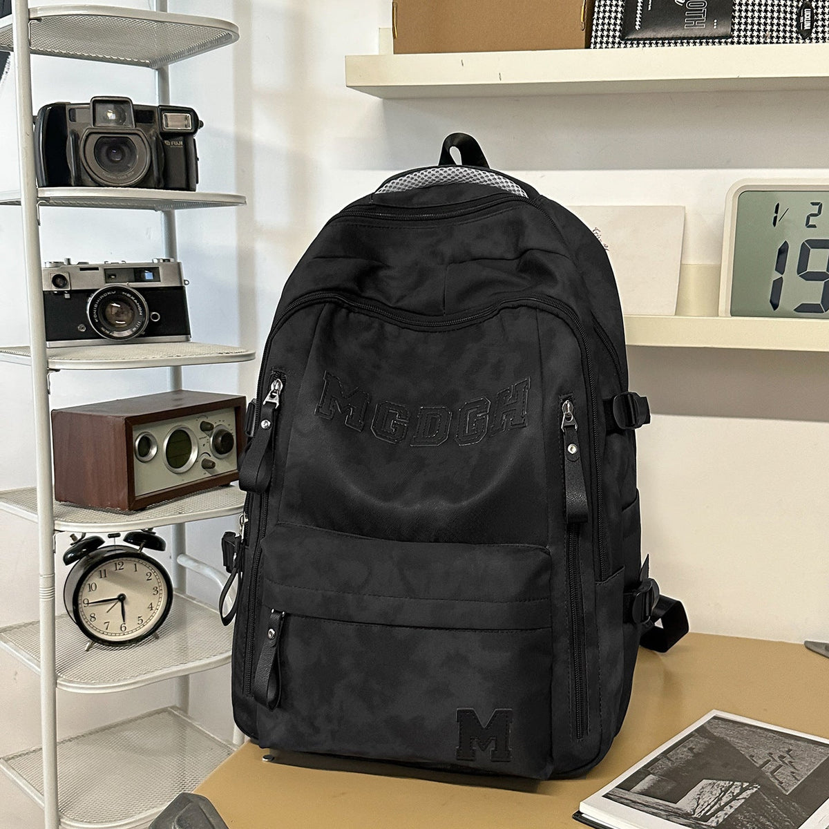 Functional Travel Backpack with Stylish Design LoungeYard — product view 7
