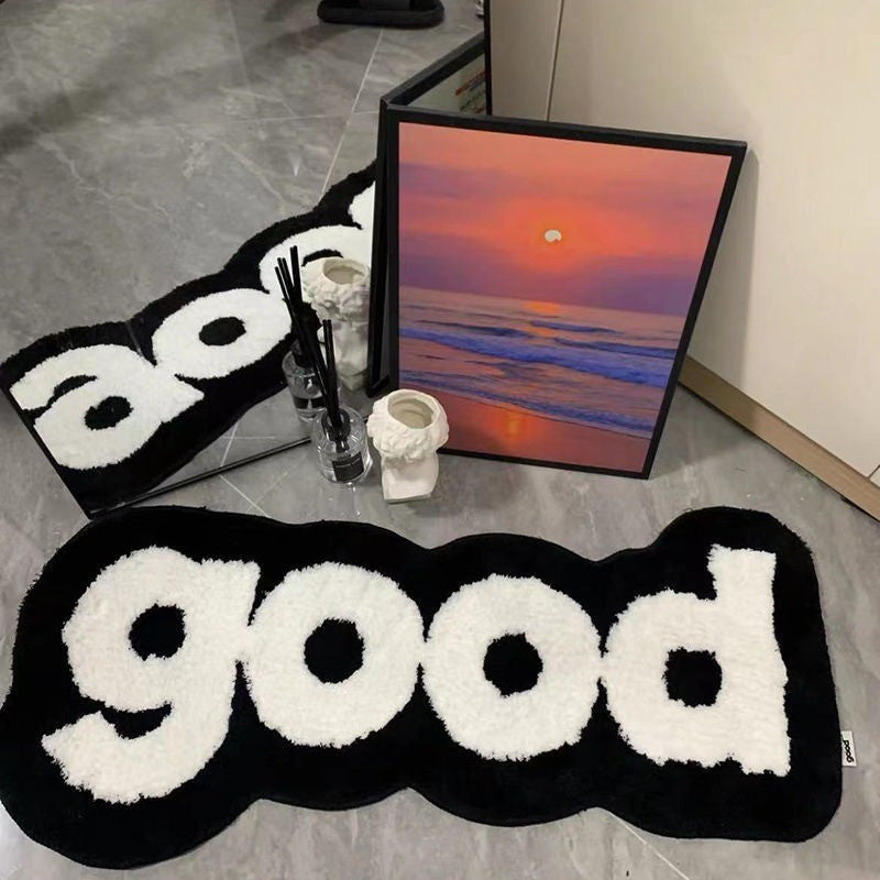 Decorative Statement Bath Mat LoungeYard — product view 2