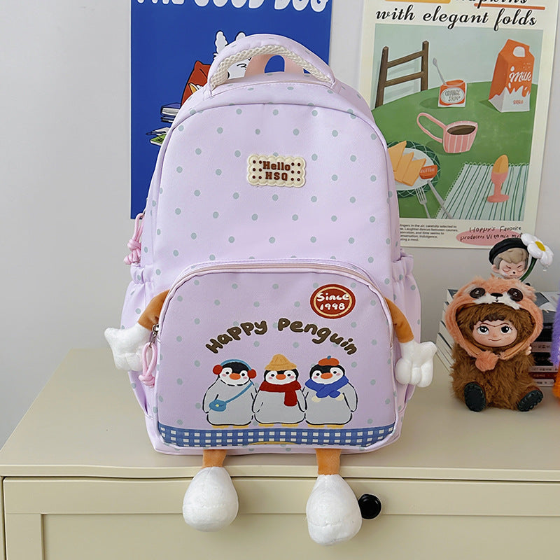 Plush Penguin-Themed Backpack — product view 1