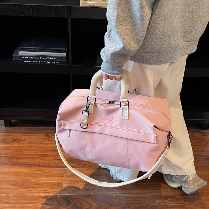 Stylish tote bag with adjustable shoulder strap and durable material LoungeYard — product view 4