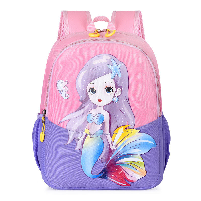Mermaid-Themed School Backpack LoungeYard — product view 4