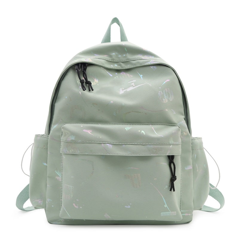 Trendier backpack with creative graphics LoungeYard — product view 2
