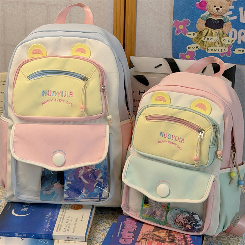Cute Cartoon Character Backpack LoungeYard — product view 3