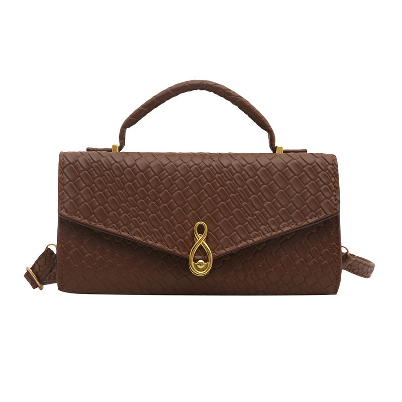 Elegant Crocodile-Patterned Handbag — product view 7