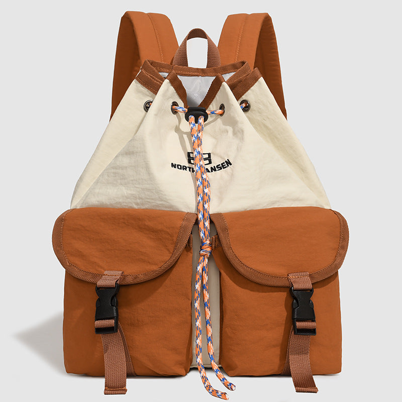 Practical Outdoor Drawstring Backpack LoungeYard — product view 6