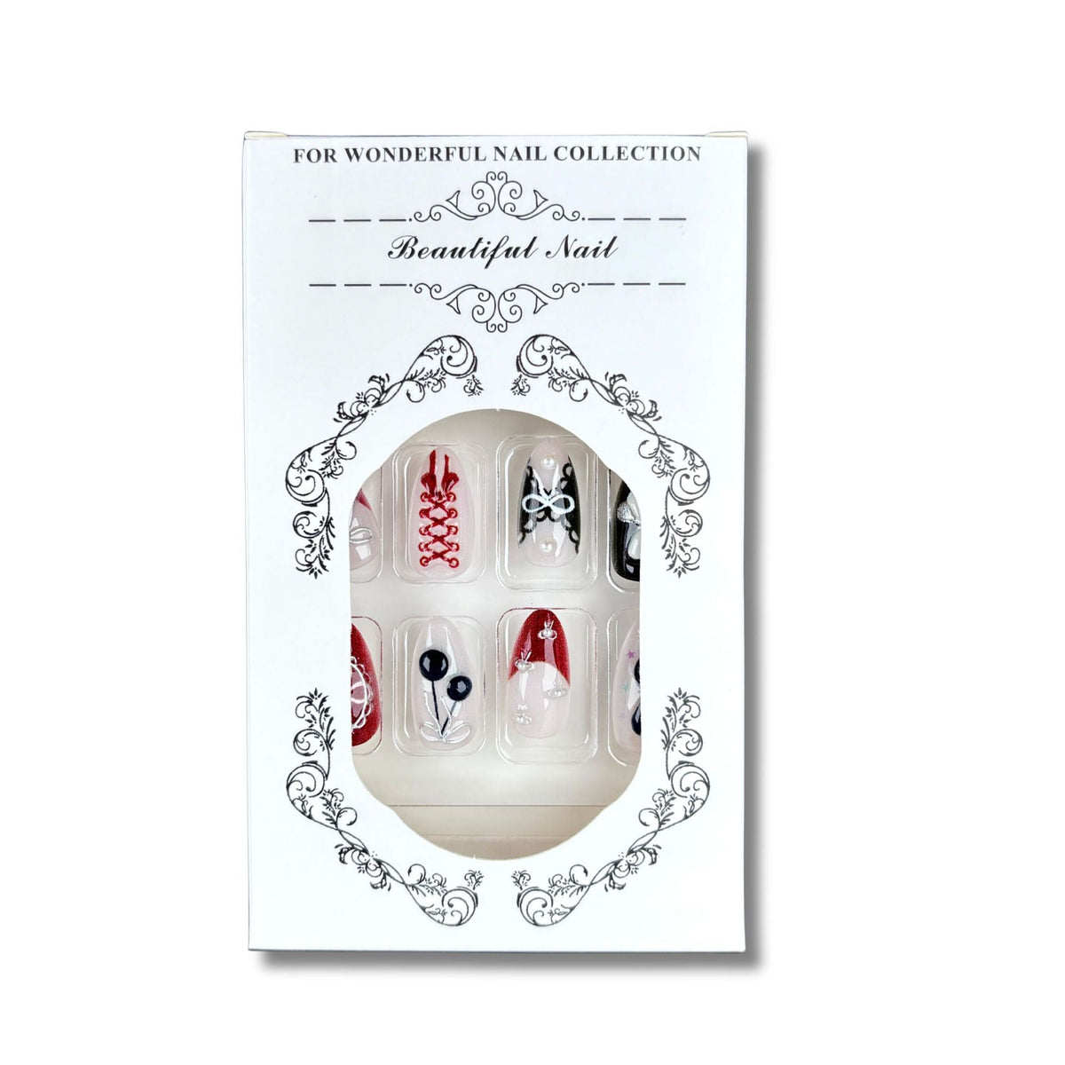 Artistic Character-Design Press-On Nails — product view 4