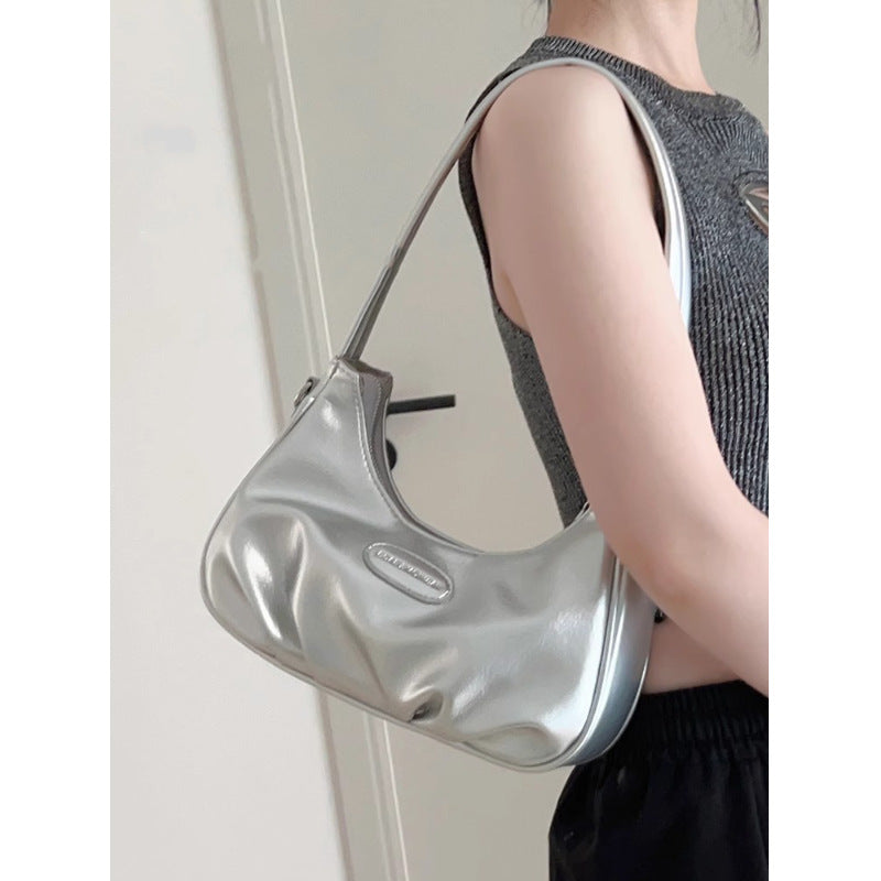 Stylish Structured Handheld Satchel LoungeYard — product view 1