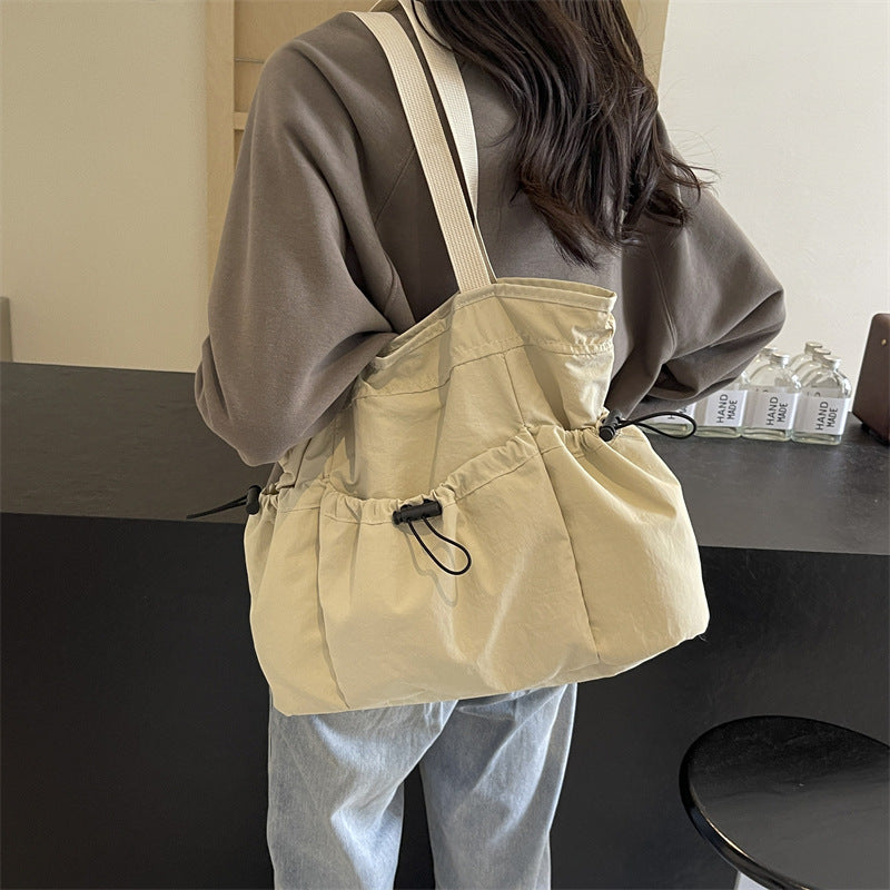 Stylish Drawstring Utility Tote Bag — product view 6