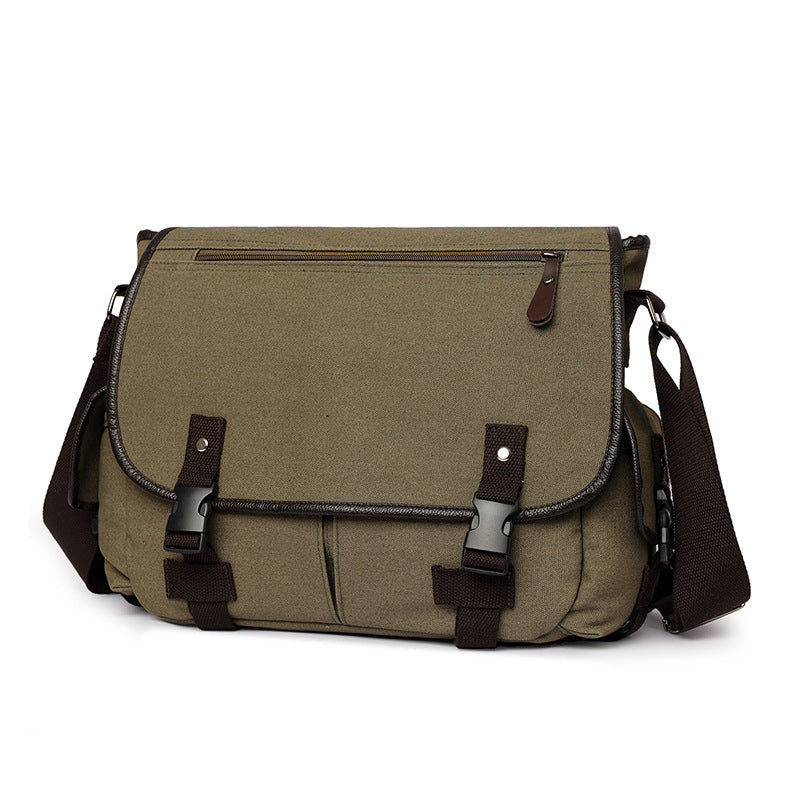 Multi-Functional Vintage Messenger Bag LoungeYard — product view 3