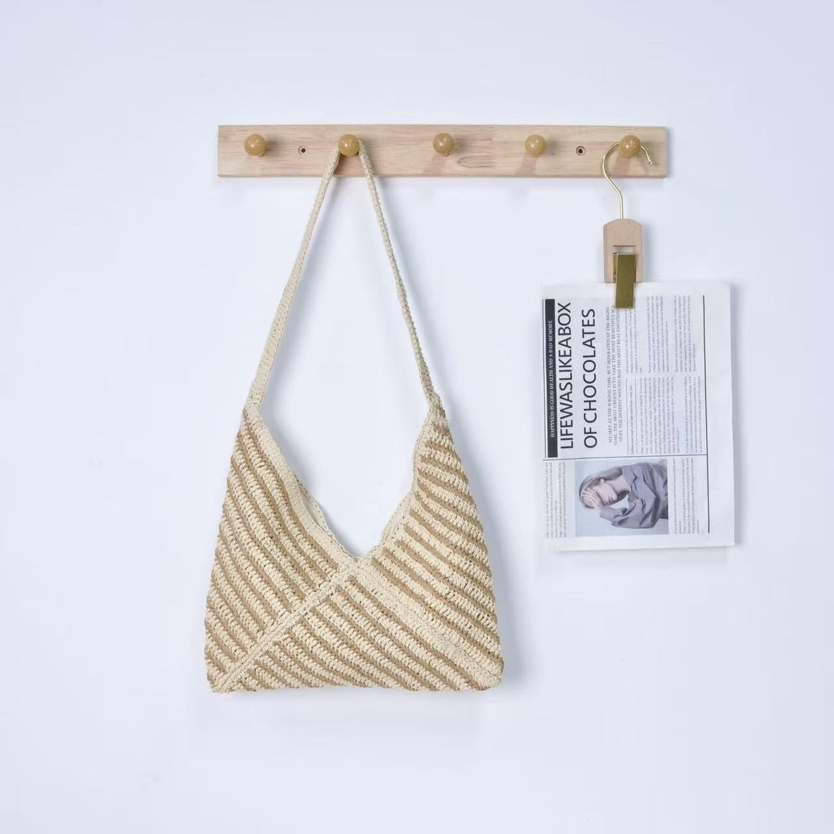 Handcrafted Summer Shoulder Bag LoungeYard — product view 3