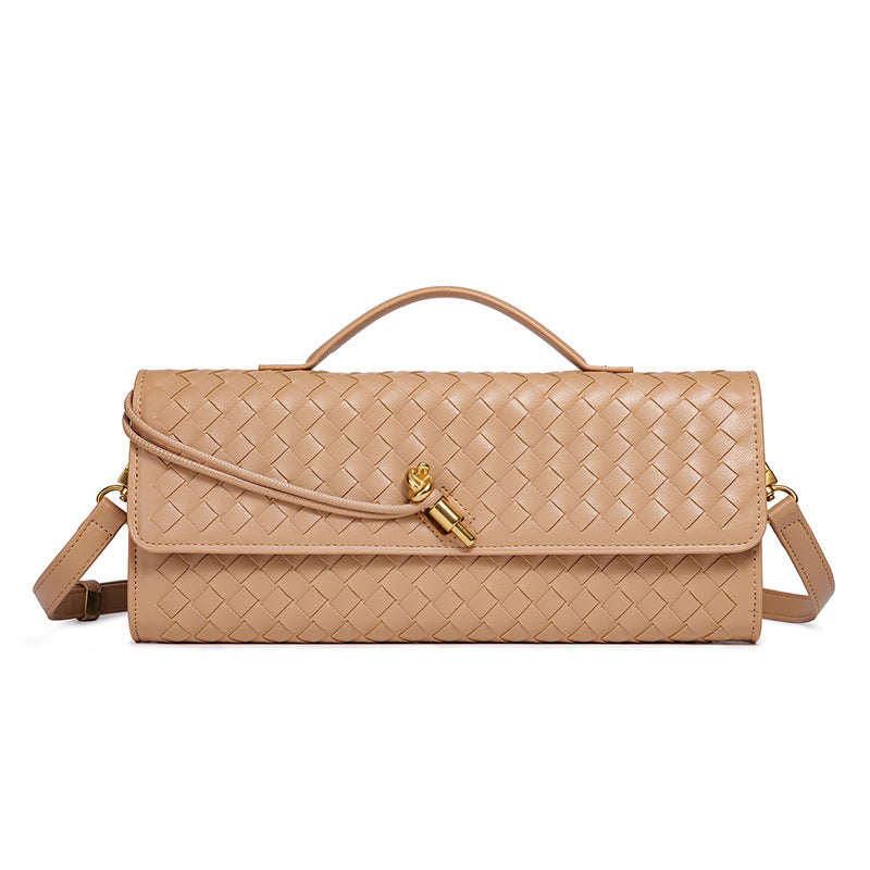 Handcrafted Woven Clutch Bag LoungeYard — product view 3