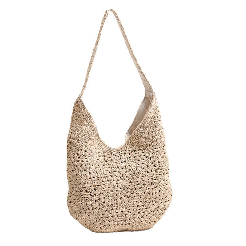 Casual Macrame Shoulder Bag LoungeYard — product view 5