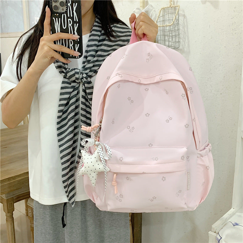Floral Embellished Backpack LoungeYard — product view 1