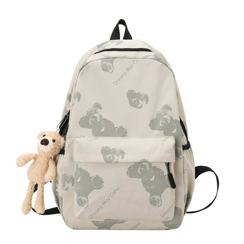 Urban leisure backpack with unique animal motif LoungeYard — product view 6