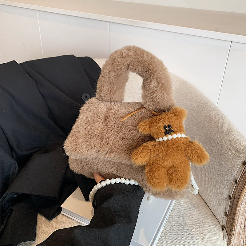 Plush Teddy Bear Bag — product view 5