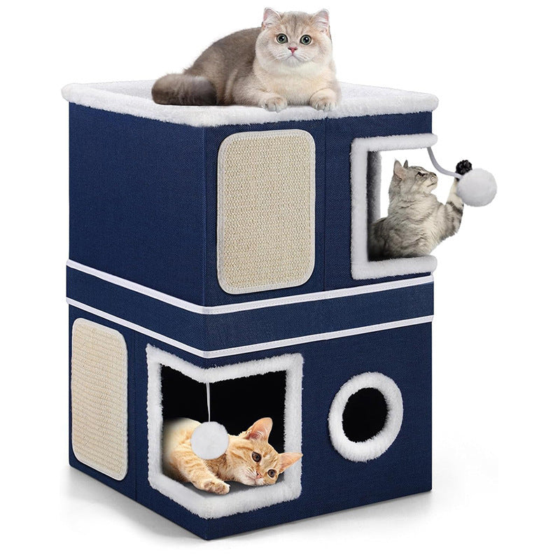 Plush Cat Hideaway Bowlift — product view 6